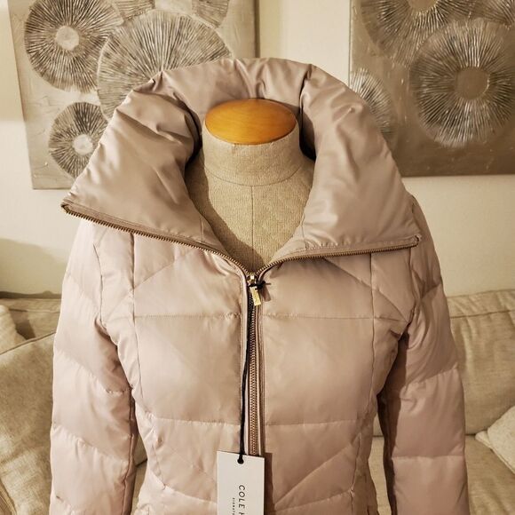 Cole Haan Signature Sateen Puffer Down Jacket - Picture 5 of 13